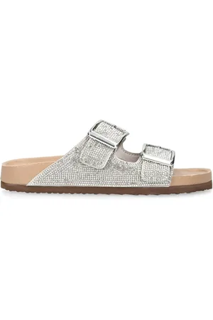 Kurt Geiger Silver Ramona Bling Sandals
