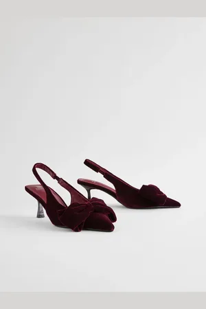 Next Forever Comfort Sløjfe Slingback Kitten-hæl