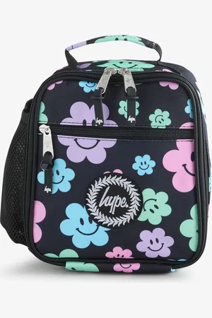 Hype . Unisex Happy Flowers Black Lunch Boxen