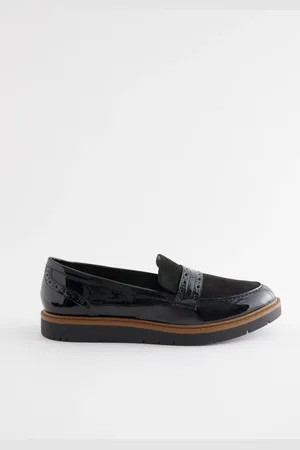 Next Forever Comfort Brogue Detail Chunky Sole Loafers