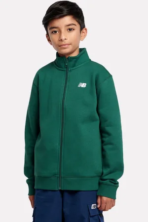 New Balance Drenge Brush Back Small Logo Højhalset Hættetrøje10 - 11 år (140 - 146cm)