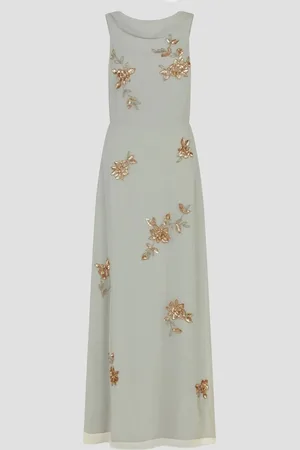Monsoon Sarah Embellished Cowl Neck Maxi Dress50