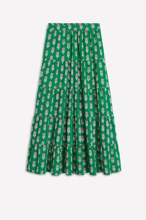 Boden Nadia Poplin Maxi 100% Cotton Skirt46