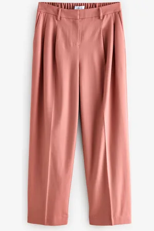 Next Tailored Straight Trousers With Wool52 R