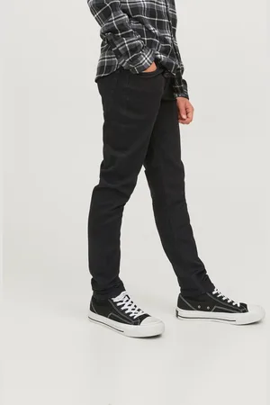 JACK & JONES Skinny Fit 5 Pocket Black Jeans12 år (152cm)
