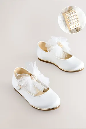 Ted Baker Girls Mary Jane Bow Occasion Shoes