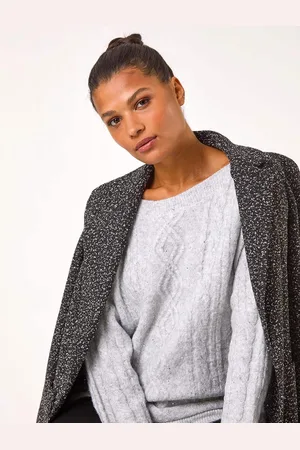 Roman Sequin Cable Knit Jumper42