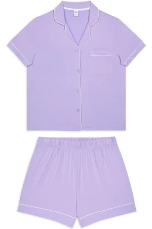 Chelsea Peers TENCEL Modal Short Button Up Pyjamas Set36
