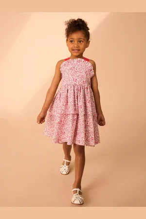 Laura Ashley Pini Printed Prom 100% Cotton Dress140146cm