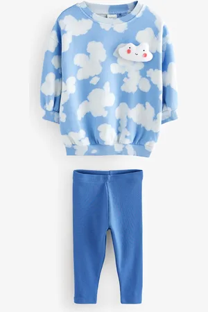 Next Tie Dye Cloud Leggings Set (3mths-7yrs)9 - 12 måneder (74 - 80cm)