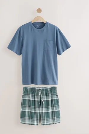 Next Woven Check Short Pyjamas SetX-Large