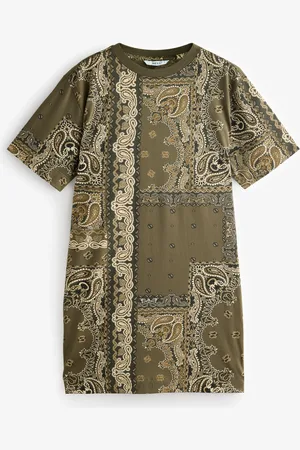 Next 100% Cotton T-Shirt Dress38 Høj