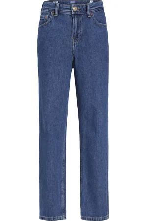 JACK & JONES Relaxed Fit Blå Stræk 100% bomulds jeans10 år (140cm)