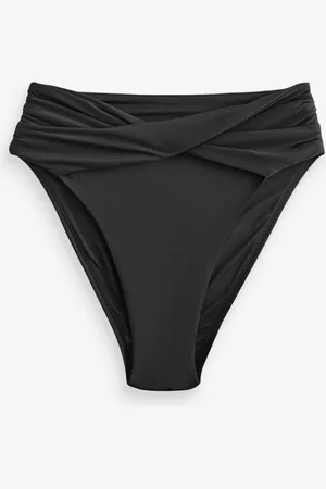 Next High Waist High Leg Drape Bikini Bottoms42