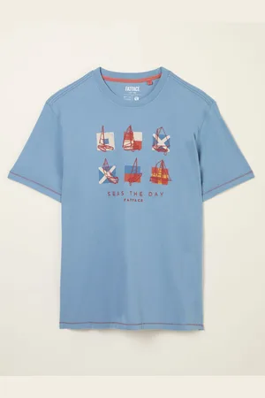 Fat Face FatFace Summer Boats Tshirtmedium