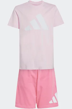 adidas Essentials Large Logo Shorts and 100% Cotton T-Shirt Set13 - 14 år (158 - 164cm)