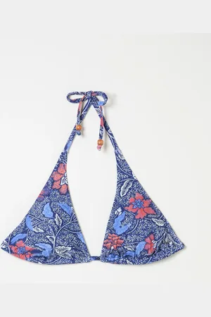 Fat Face FatFace Maci Detail Floral Bikini Top52