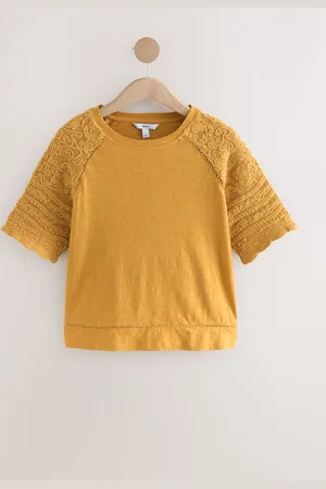 Next Crochet Short Sleeve 100% Cotton T-Shirt
