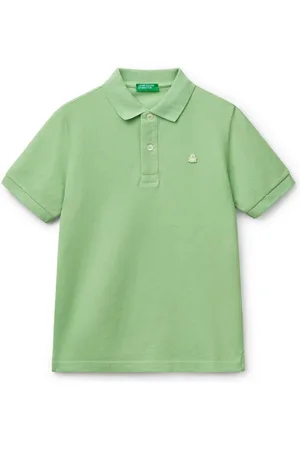 Benetton Boys Pique 100% Cotton Polo Shirt10 - 11 år (140 - 146cm)