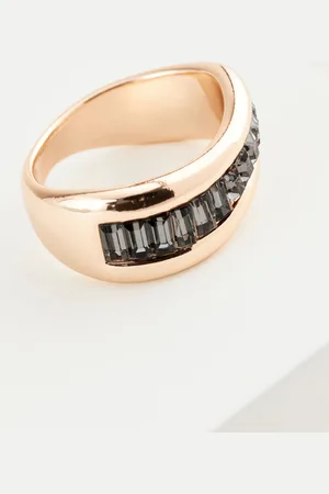 Next Wave Baguette Stone Ring Made With Recycled ZincL