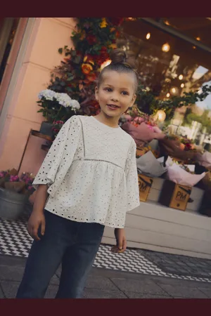 Next 100% Cotton Broderie Blouse (3-16yrs)9 år (134cm)