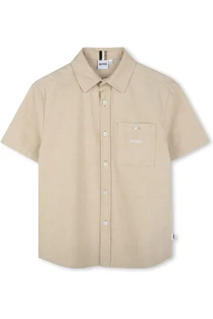 HUGO BOSS Short Sleeve Logo Occasion Shirt14 år (164cm)