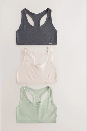 Next Ribbed Cotton Ultimate Comfort Crop Tops 3 Pack44