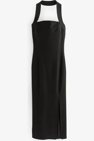Next Halter Neck Column Maxi Dress