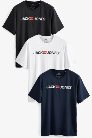 JACK & JONES Multipack Logo T-shirt 3 PakkeM