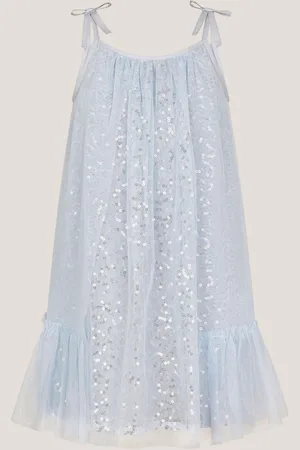 Monsoon Rosalee Pailletter Tulle Swing Kjole110116cm