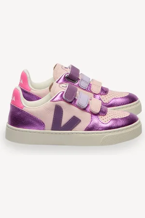 Veja Small Pink V-10 Trainers8