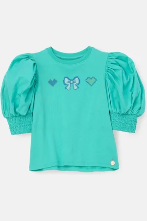 Angel & Rocket Heidi Puff Sleeve Blouses5 - 6 år (110 - 116cm)