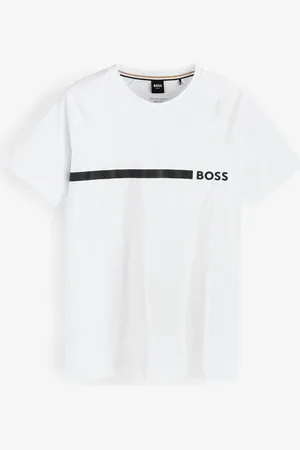 HUGO BOSS Slim-Fit Logo 100% Cotton T-ShirtStor