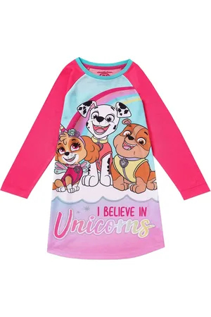 Character Paw Patrol I Believe In Unicorns Nightdress4 - 5 år (104 - 110cm)