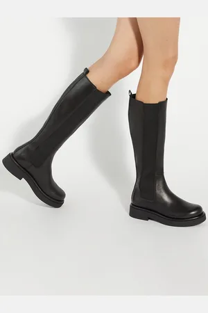 Dune Temmie Chelsea Knee High Boots