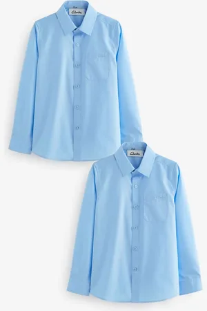 Clarks Drengeskoleskjorter 2 pakke12 år (152cm)