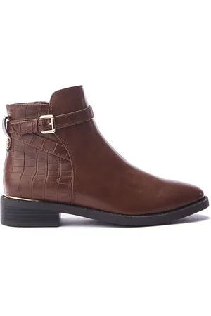 Moda In Pelle Laira Smart Ankle Boots With Strap Detail
