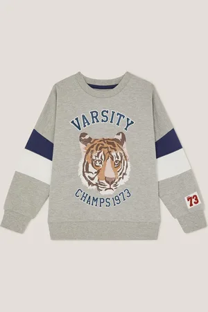 Monsoon Tiger Varsity Sweatshirt152158cm