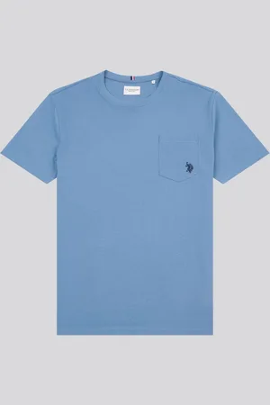 U.S. Polo Assn. U. S. Polo Assn. Mens Double Horsemen Pocket 100% Cotton T-Shirtlarge