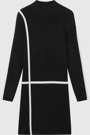 Reiss Annie Strikket Bodycon Mini KjoleM