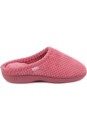 Totes Isotoner Ladies Popcorn Mule Slipperseu39