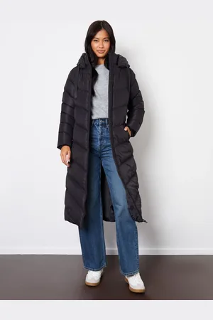 Threadbare Polstret Maxi Coat42