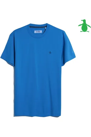 Original Penguin Pin Point 100% Bomuld Logo T-shirtSmall