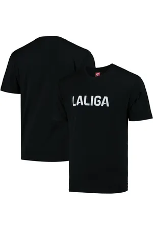 Fanatics Unisex 100% Cotton LALIGA Slogan Black T-Shirtxlarge