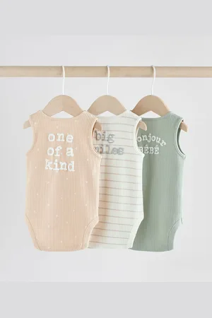 Next Baby Vest Sparkedragt 3 Pakke6268cm