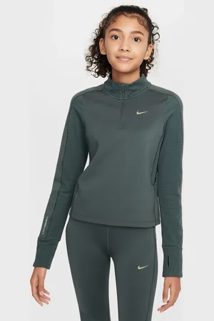 Nike Pro Therma-FIT Langærmet Half Zip Training Top10 - 12 år (140 - 152cm)