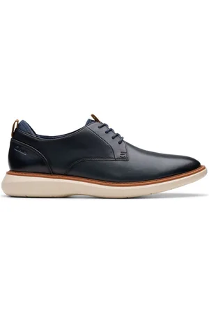 Clarks Leather Brantin Plain Shoes