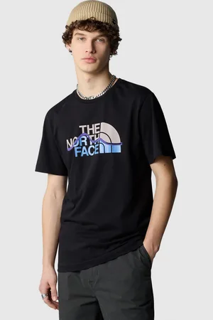 The North Face Mens Mountain Line Short Sleeve 100% Cotton T-ShirtS