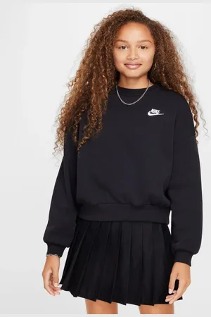 Nike Club Fleece Boxy Crewneck Sweatshirt7 - 8 år (122 - 128cm)