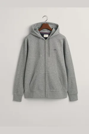 GANT Regular Fit Shield Zip Up Hoodie4XL